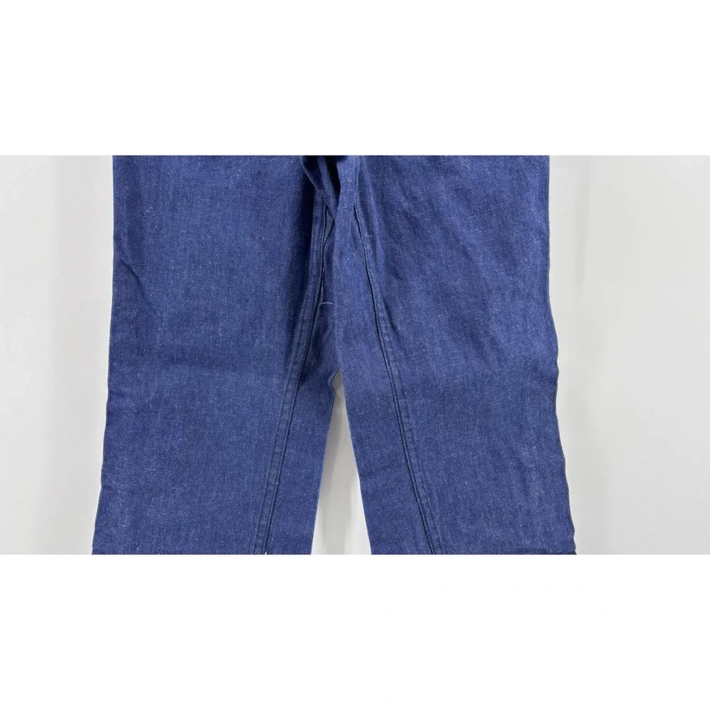 Vintage US Navy Seafarer Pants Bell Bottom Mens Denim Jeans Flare 25x30 Blue